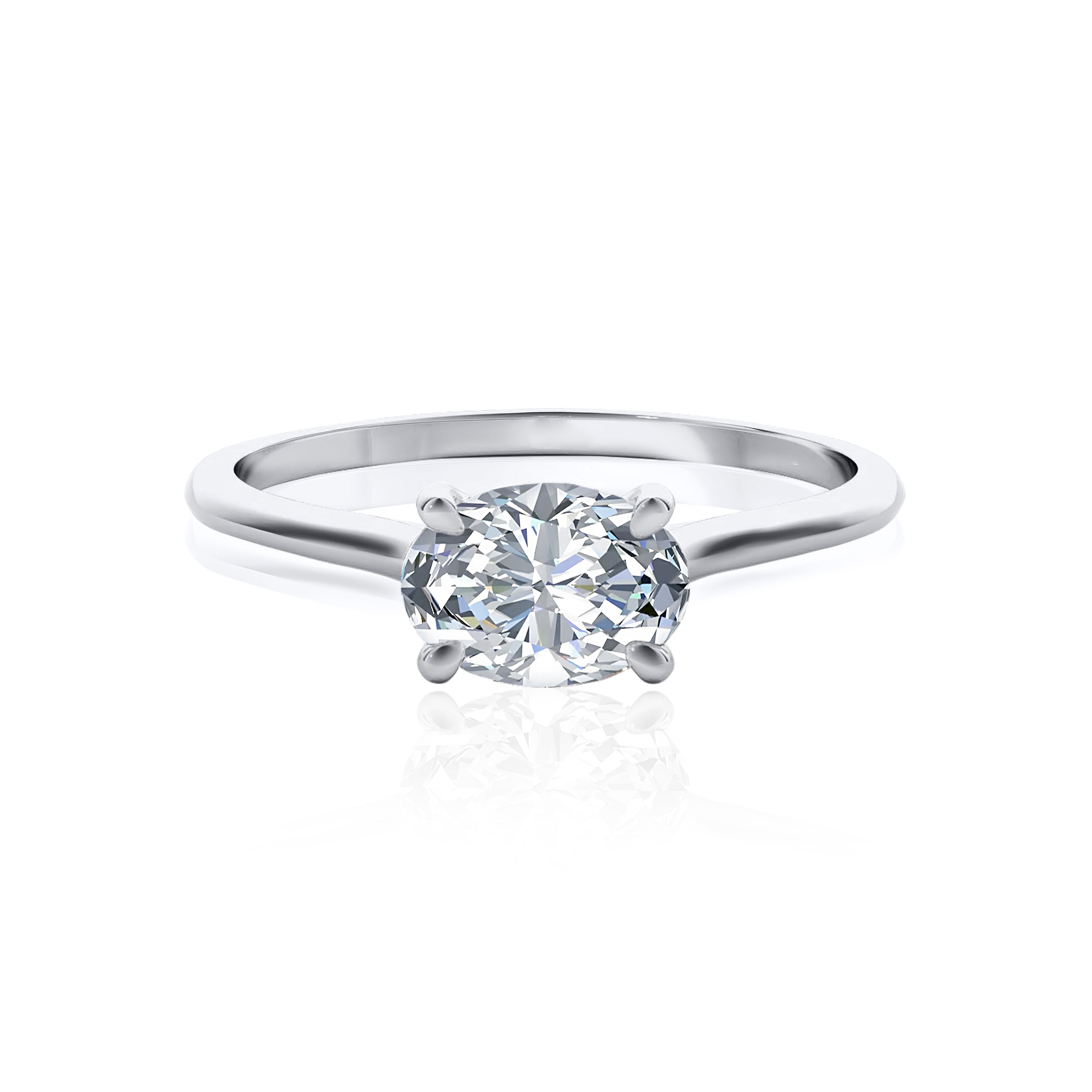 #Metal_14K White Gold#Prong_Standard#Shape_Oval#Metal_18K White Gold#Metal_Platinum