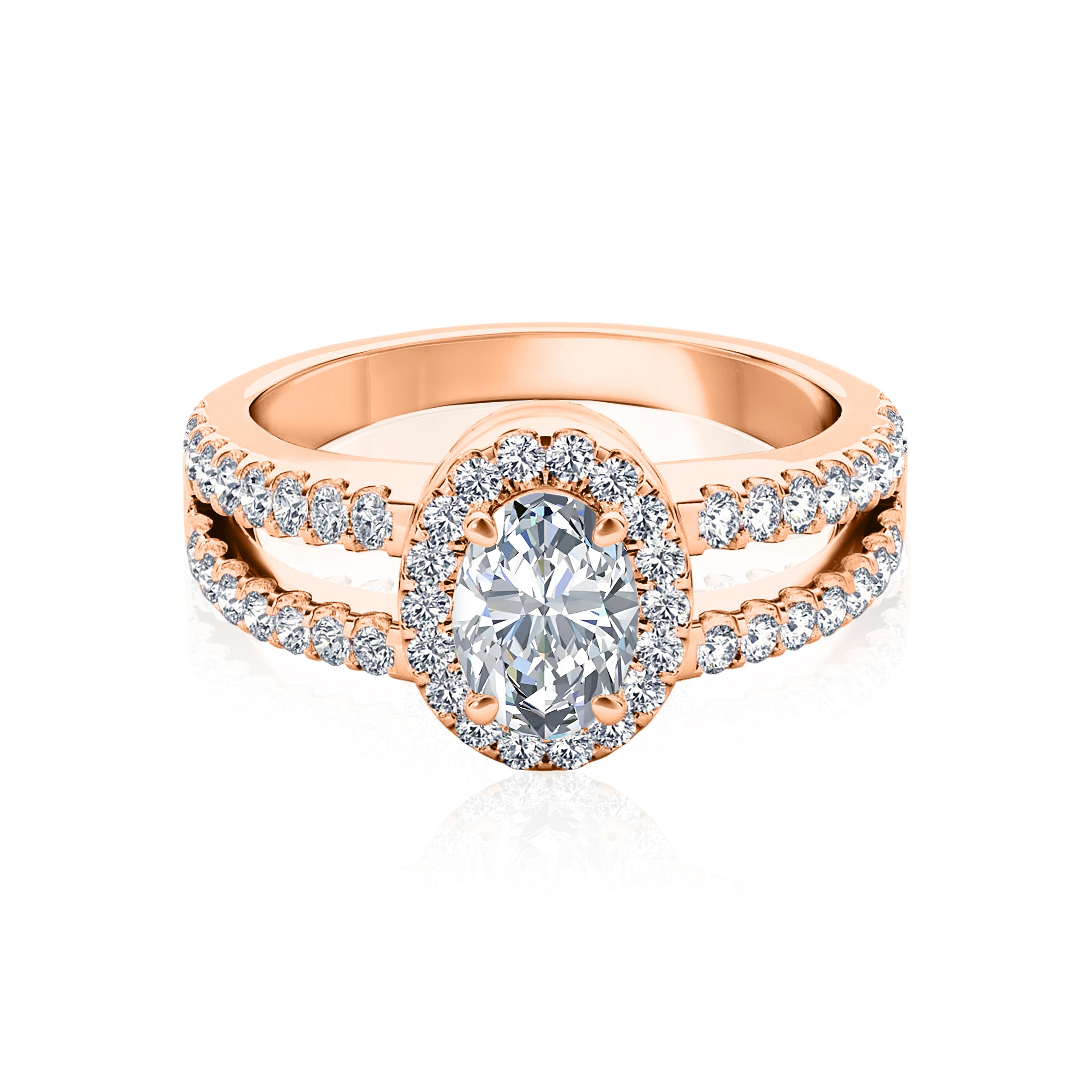 #Metal_14K Rose Gold#Prong_Standard#Shape_Oval