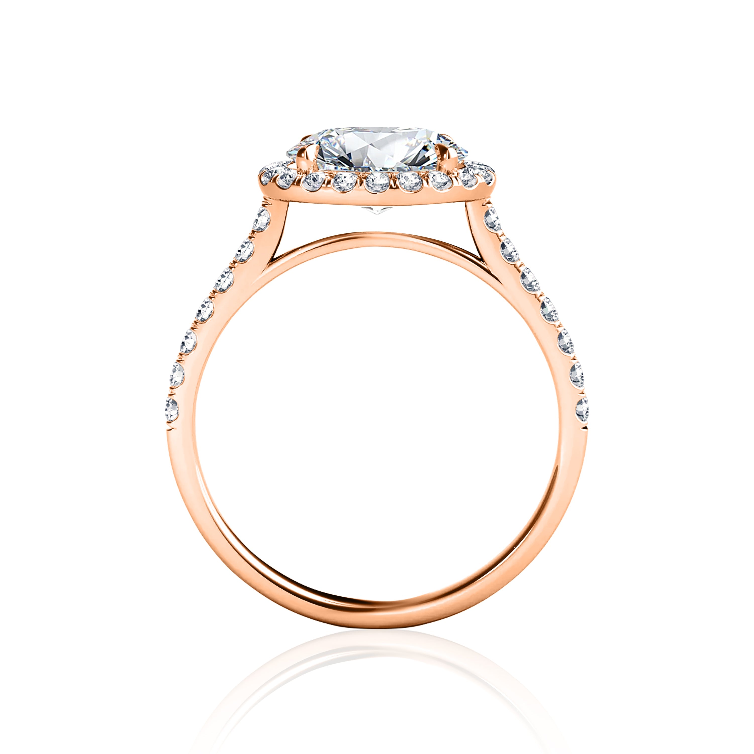 #Metal_14K Rose Gold#Shape_Oval