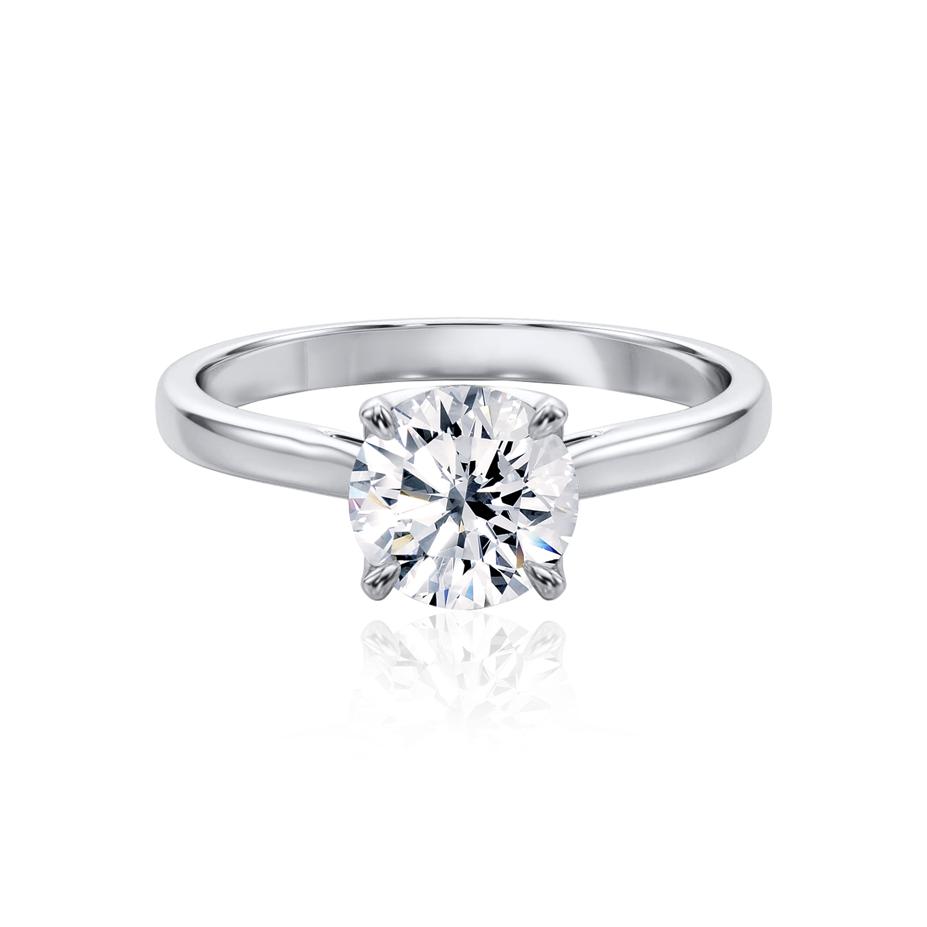 #Metal_14K White Gold#Shape_Round#Metal_18K White Gold#Metal_Platinum