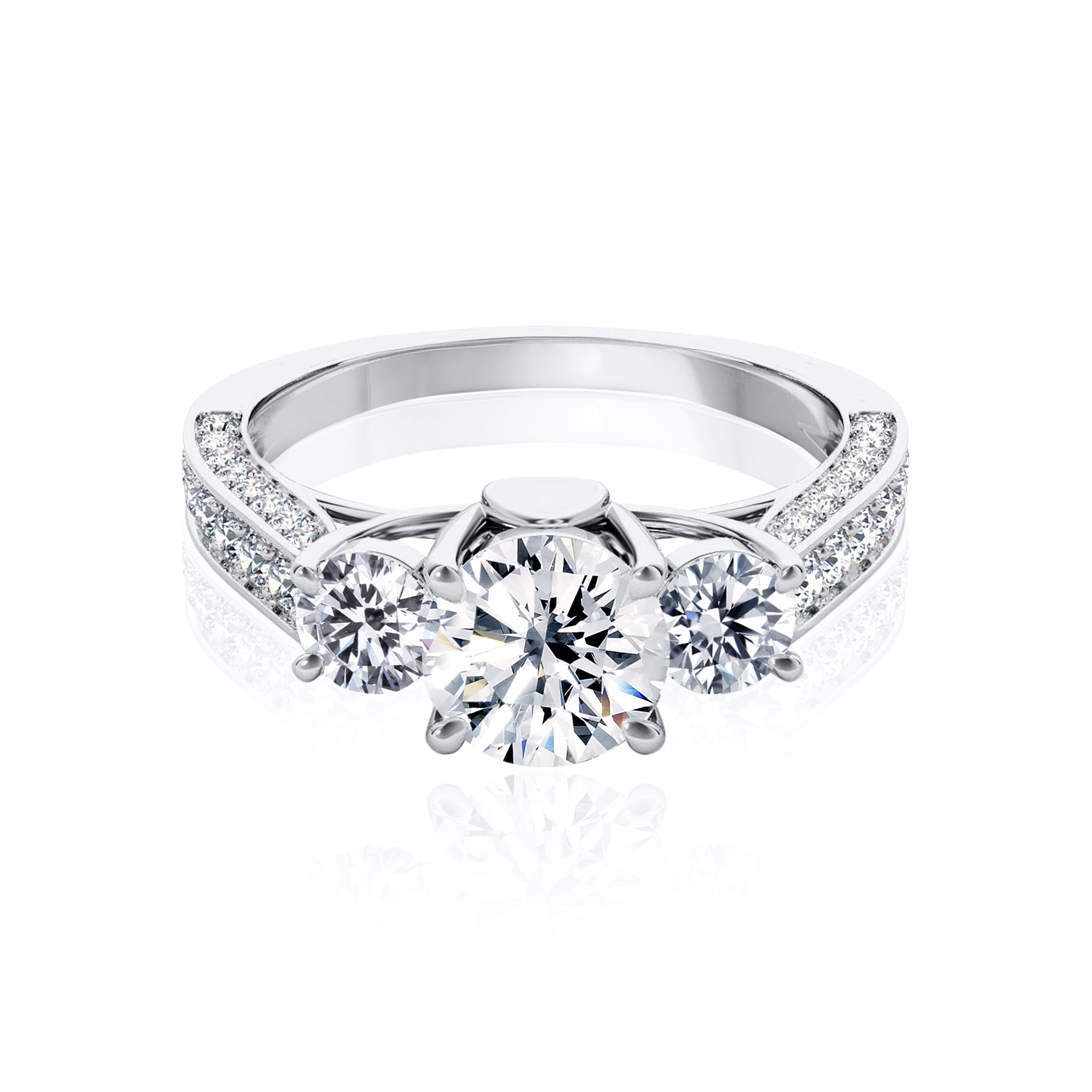 #Metal_14K White Gold#Prong_Standard#Shape_Round#Metal_18K White Gold#Metal_Platinum