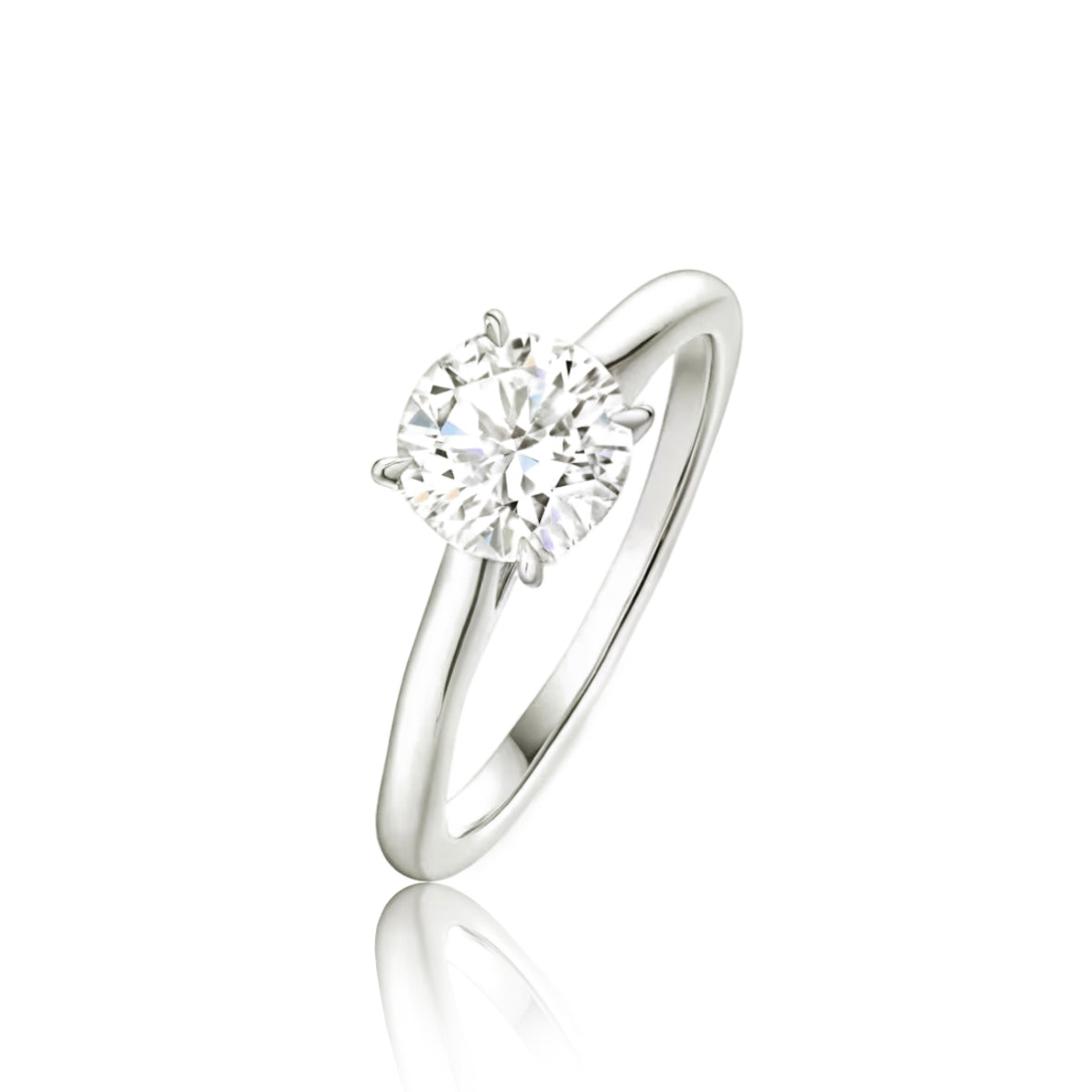 Lili Round Brilliant Solitaire