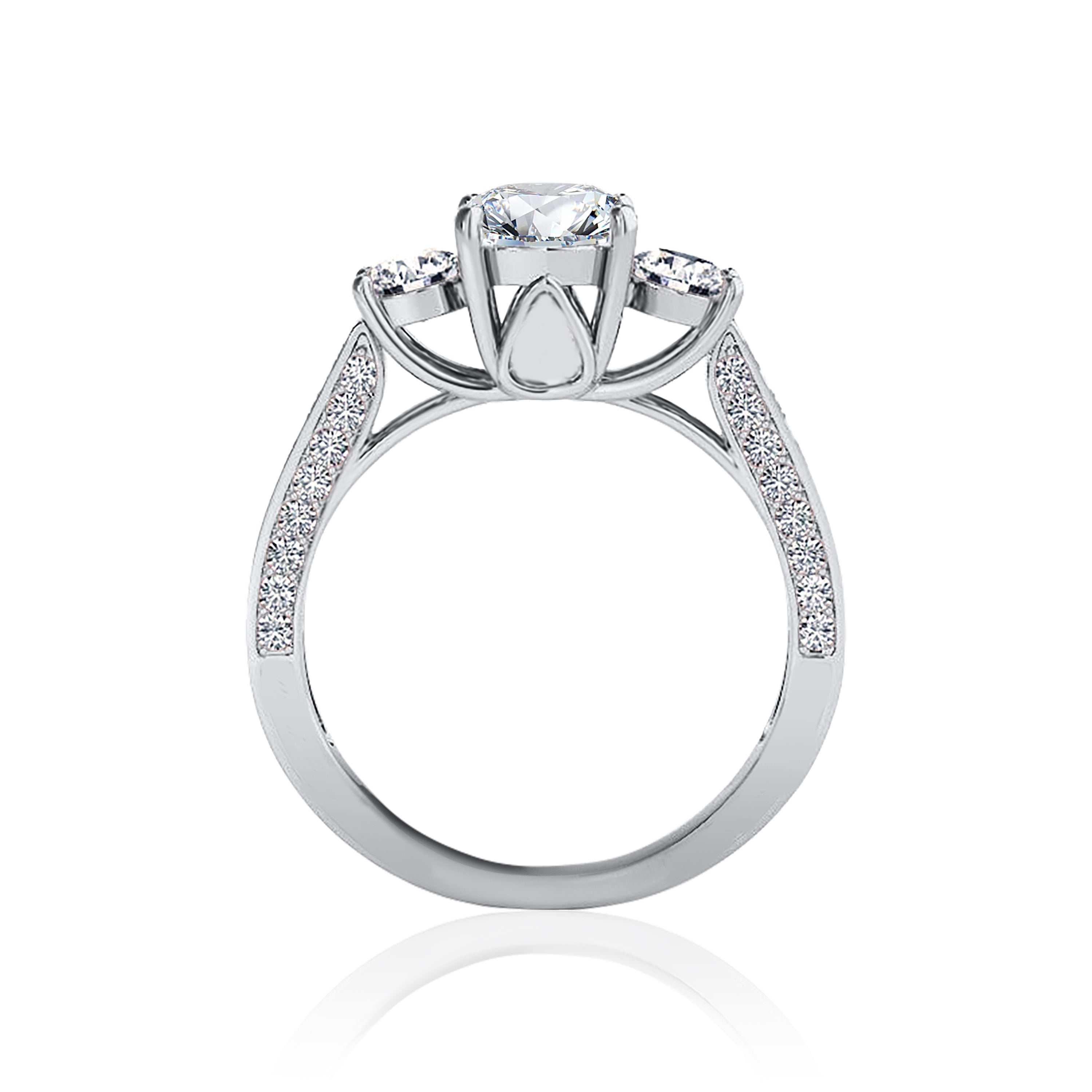 #Metal_14K White Gold#Prong_Standard#Shape_Round#Metal_18K White Gold#Metal_Platinum