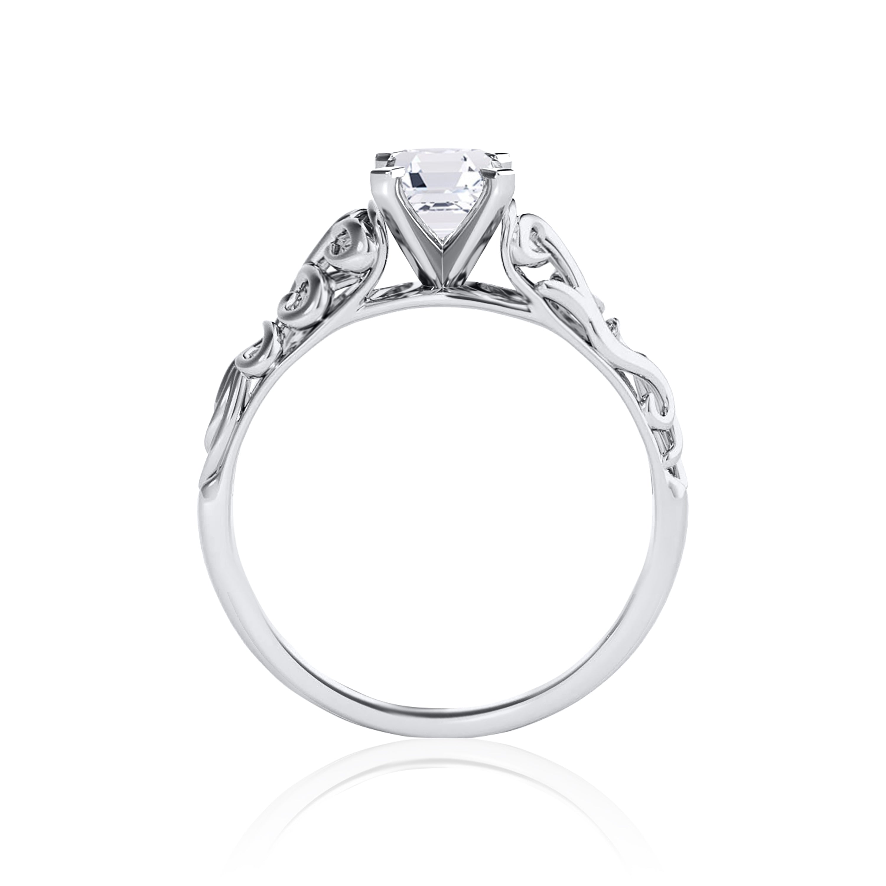 #Metal_14K White Gold#Prong_Standard#Shape_Emerald#Metal_18K White Gold#Metal_Platinum