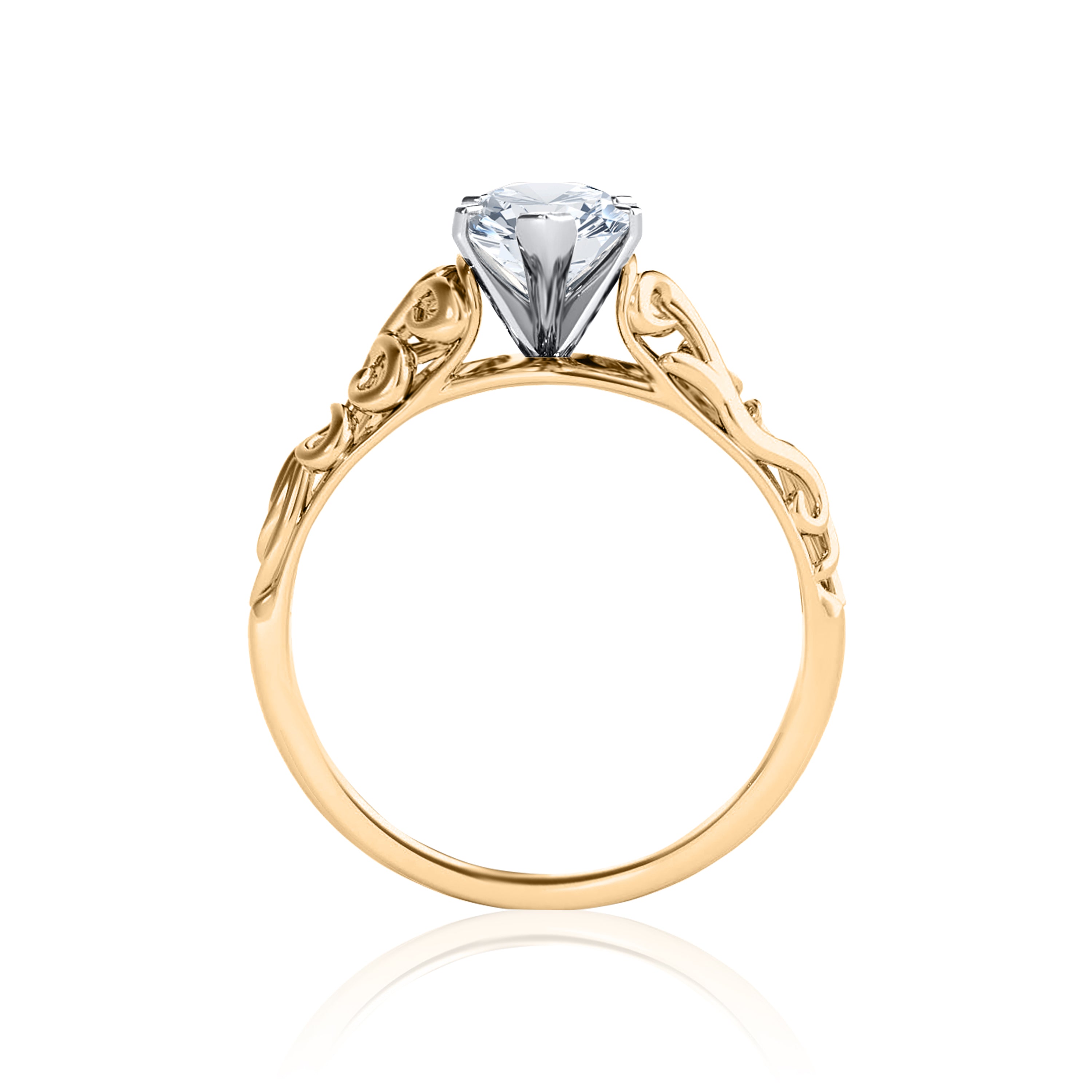 #Metal_14K Yellow Gold#Prong_Standard#Shape_Pear#Metal_18K Yellow Gold