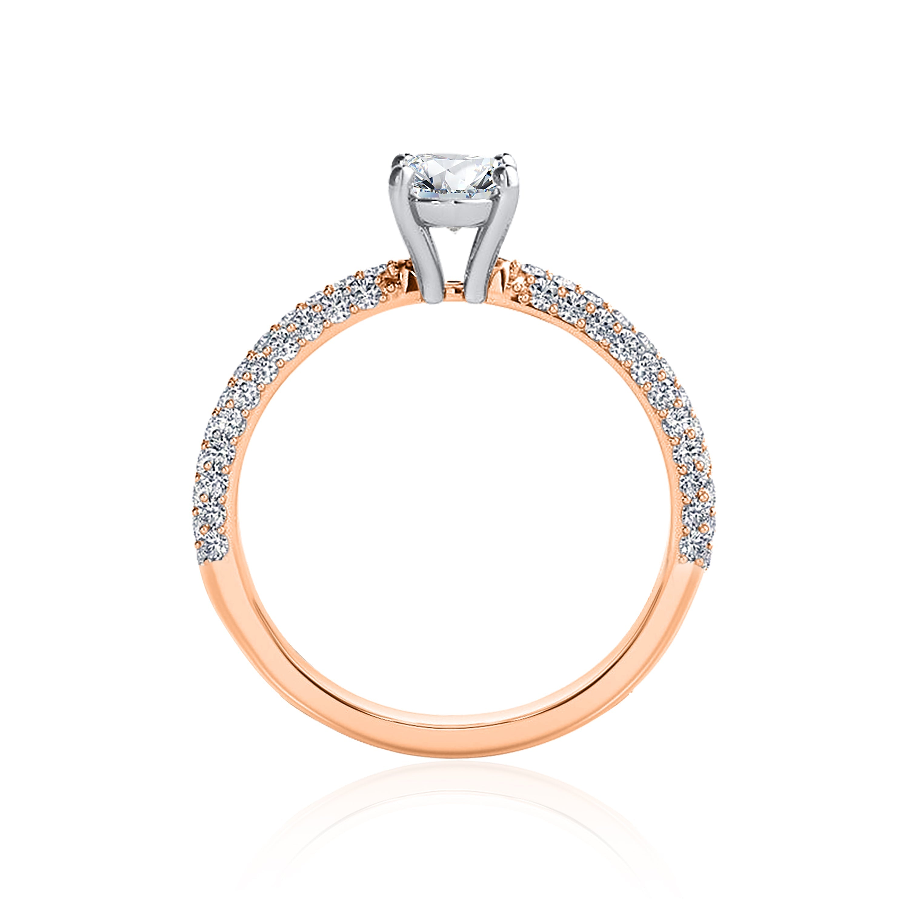 #Metal_14K Rose Gold#Prong_Standard#Shape_Oval