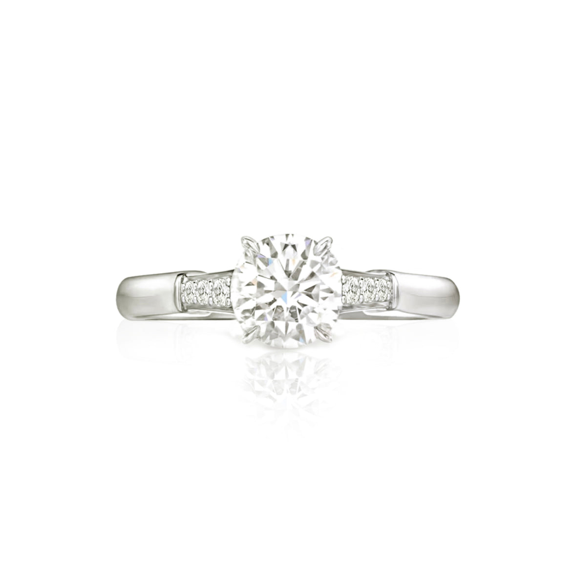 BonVoy Round Brilliant Engagement Ring