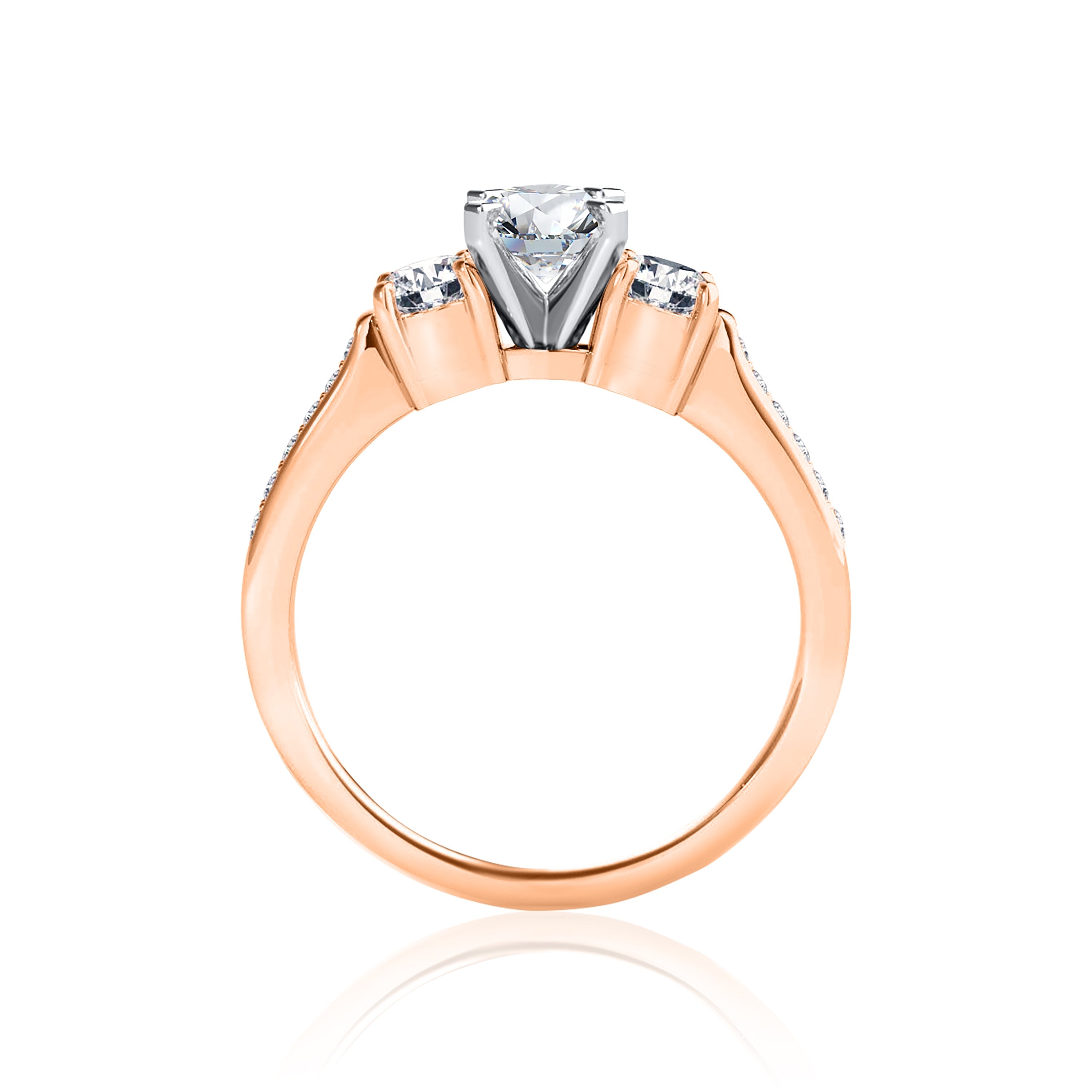 #Metal_14K Rose Gold#Prong_Standard#Shape_Oval