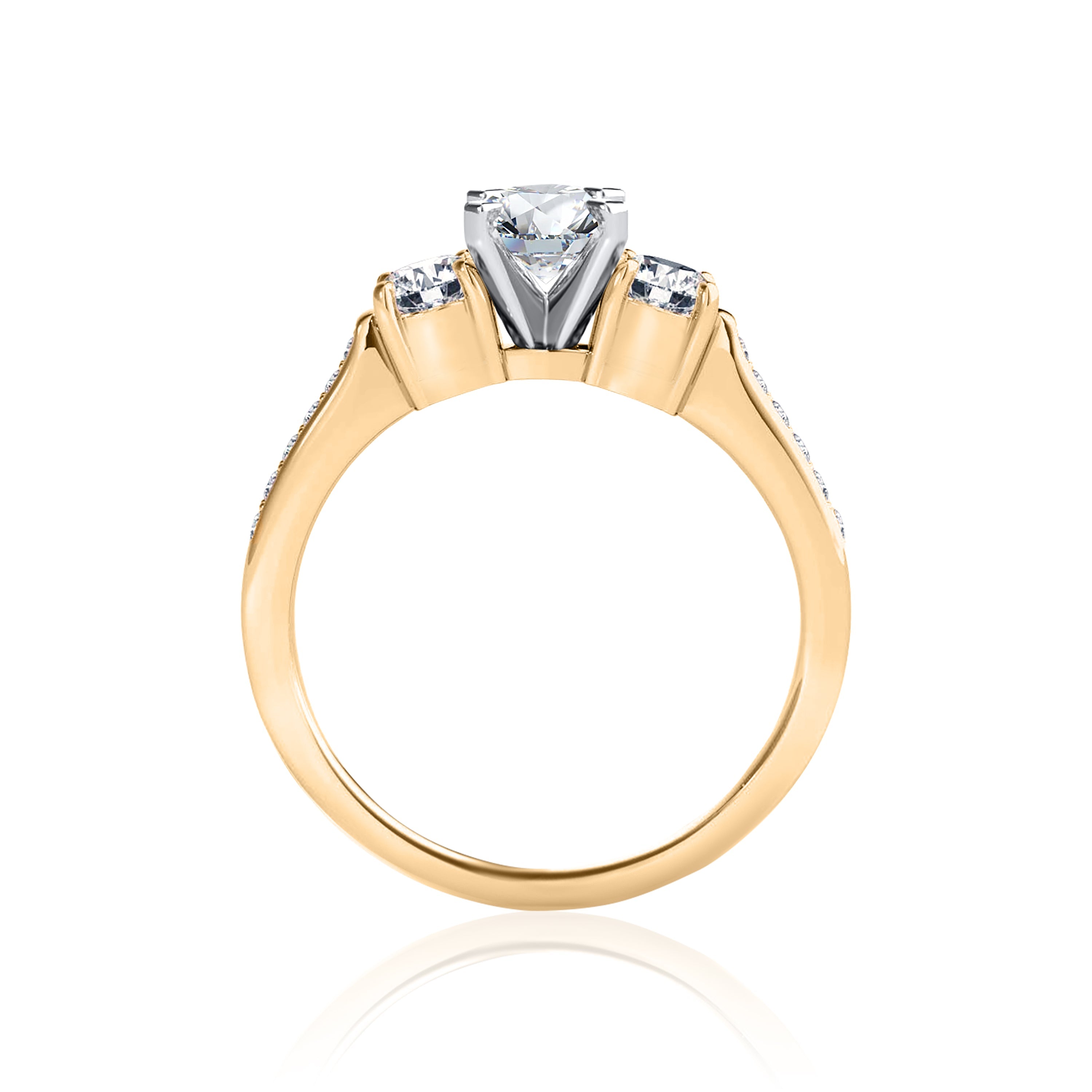 #Metal_14K Yellow Gold#Prong_Standard#Shape_Oval#Metal_18K Yellow Gold