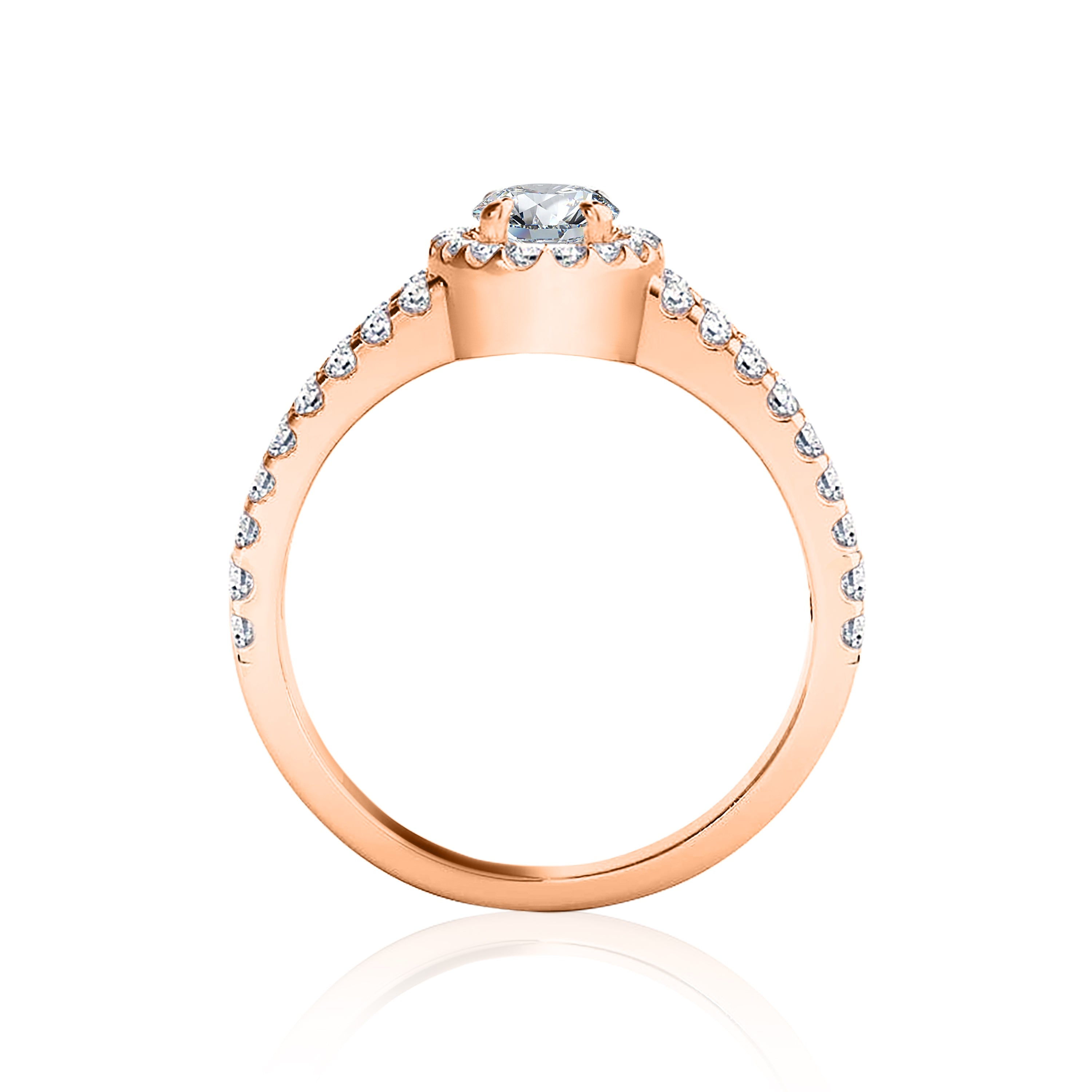 #Metal_14K Rose Gold#Prong_Standard#Shape_Oval