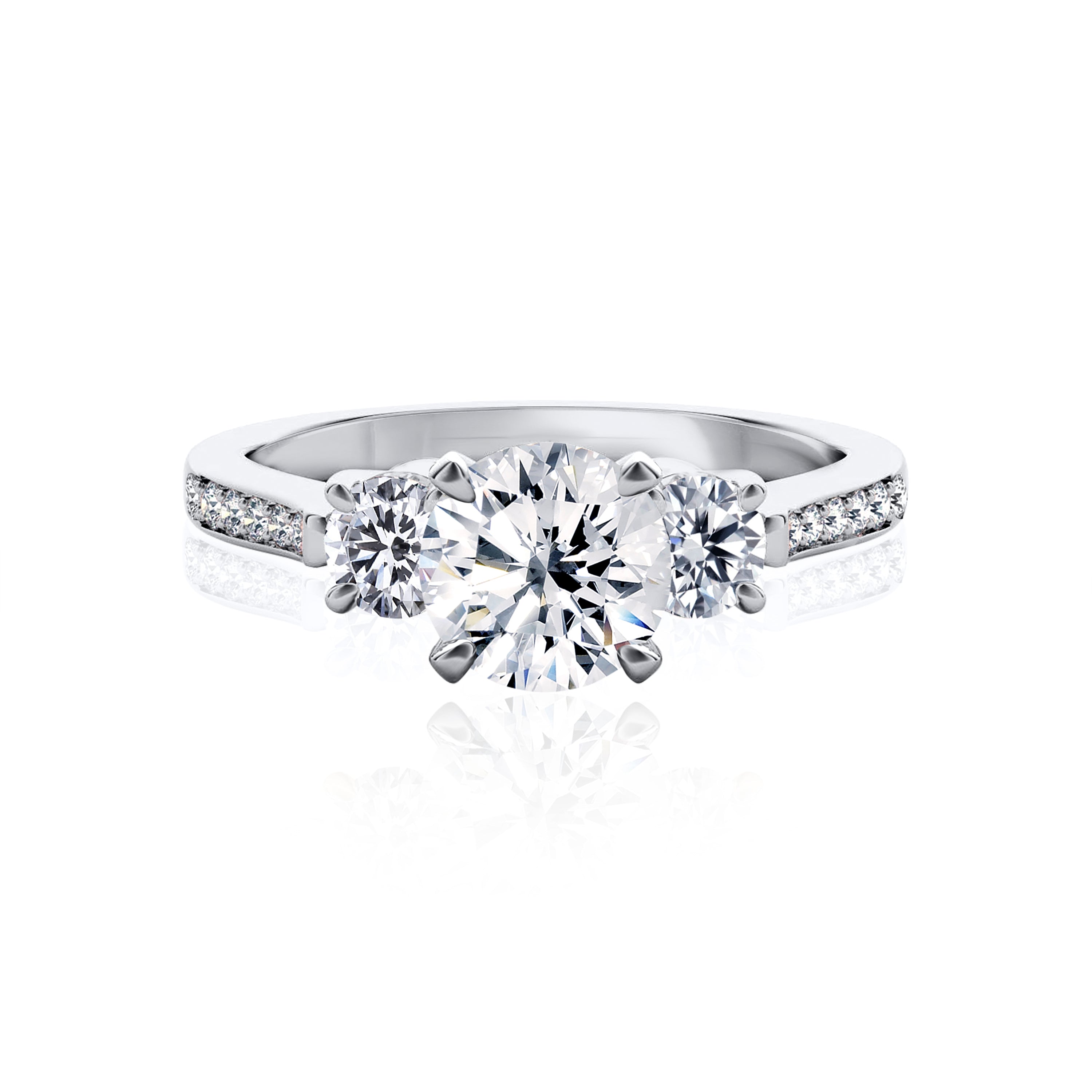 #Metal_14K White Gold#Prong_Standard#Shape_Round#Metal_18K White Gold#Metal_Platinum