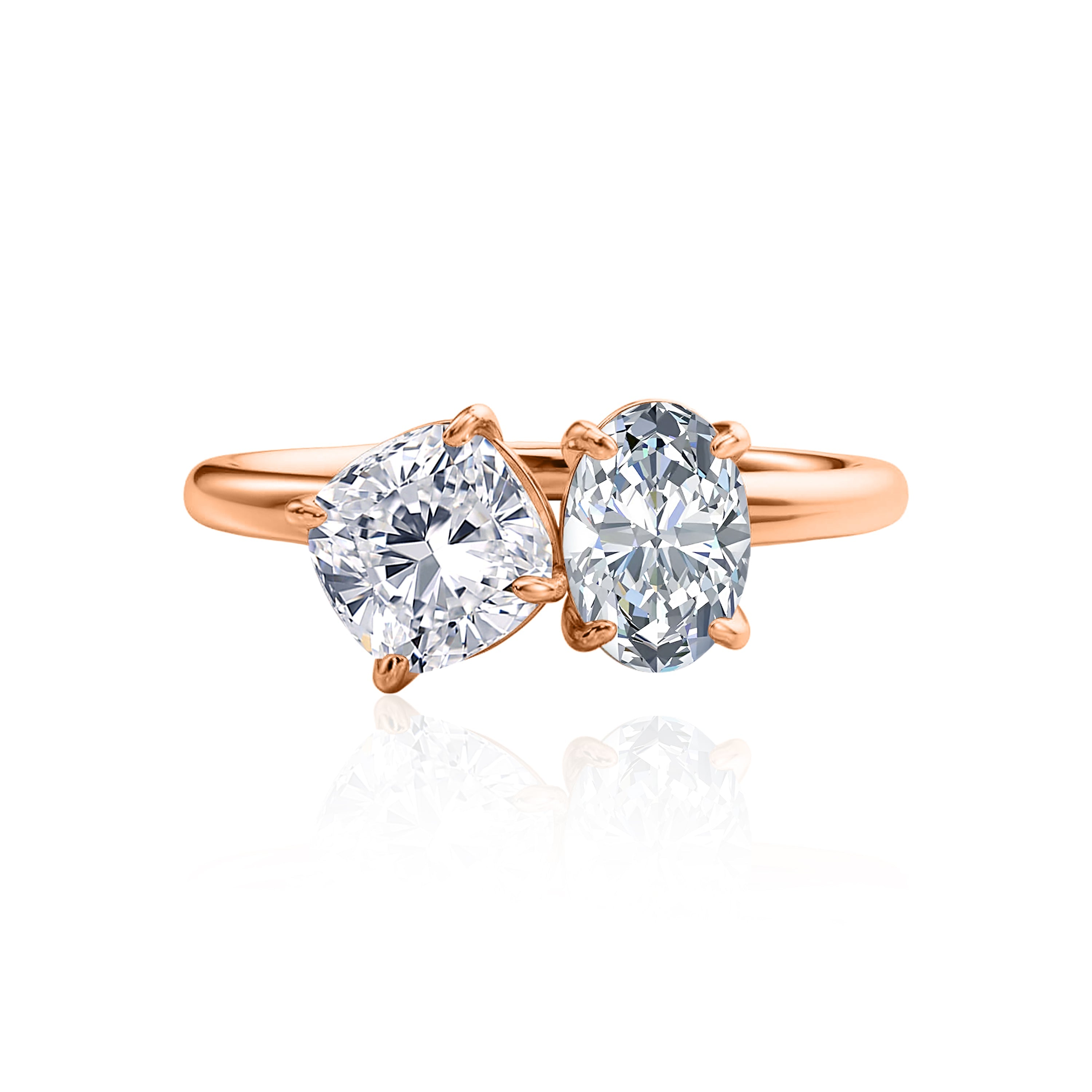 #Metal_14K Rose Gold#Shape_Cushion