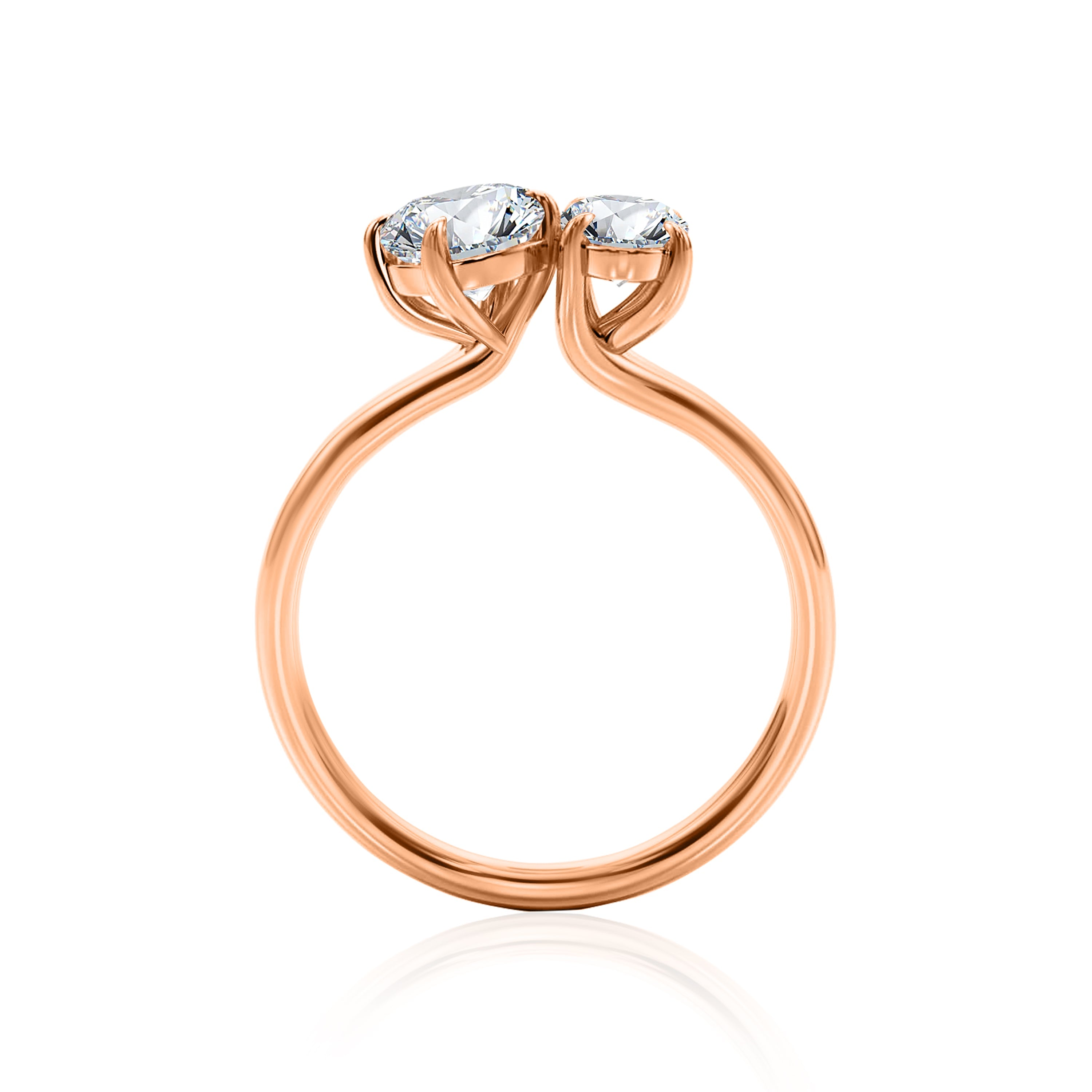 #Metal_14K Rose Gold#Shape_Cushion