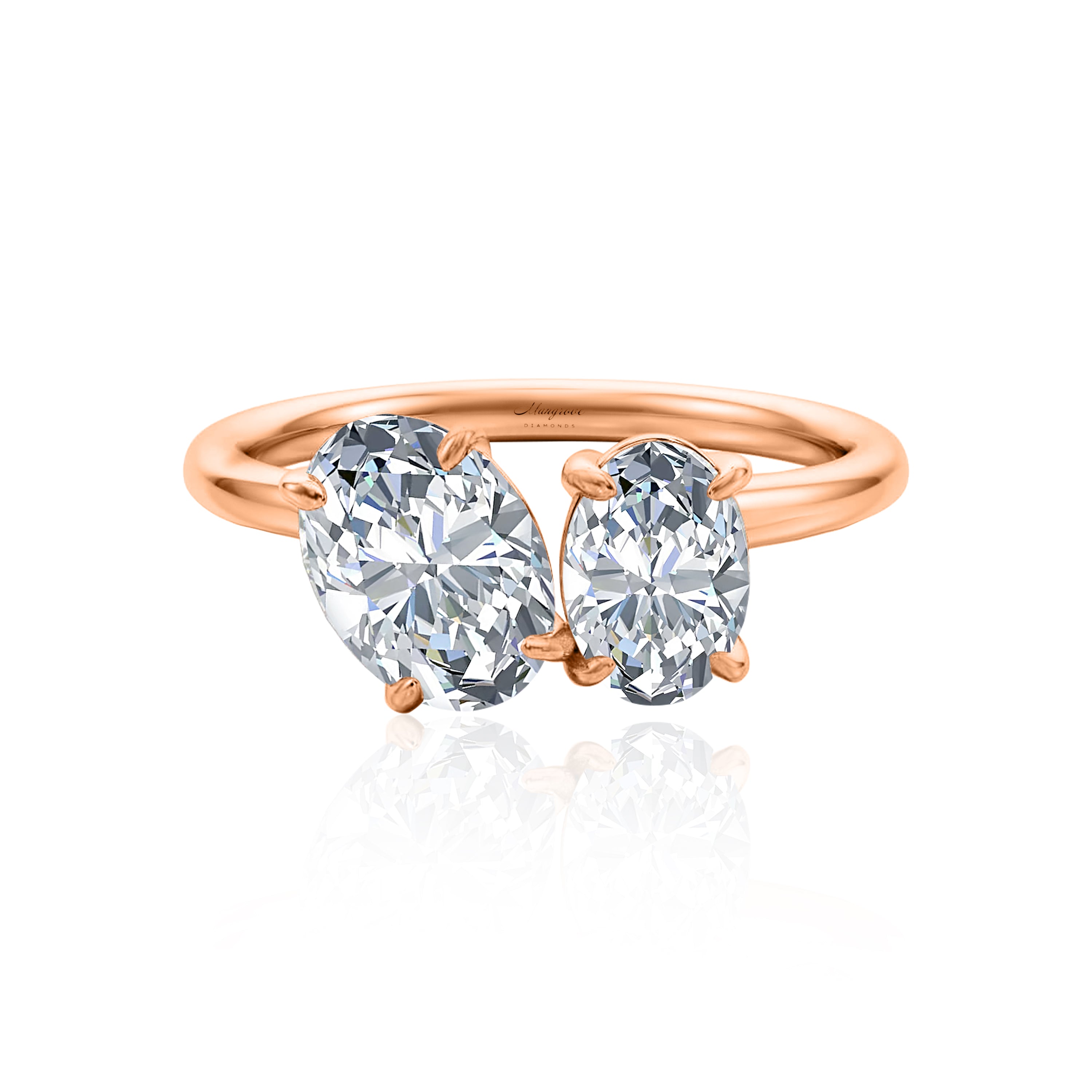 #Metal_14K Rose Gold#Shape_Oval
