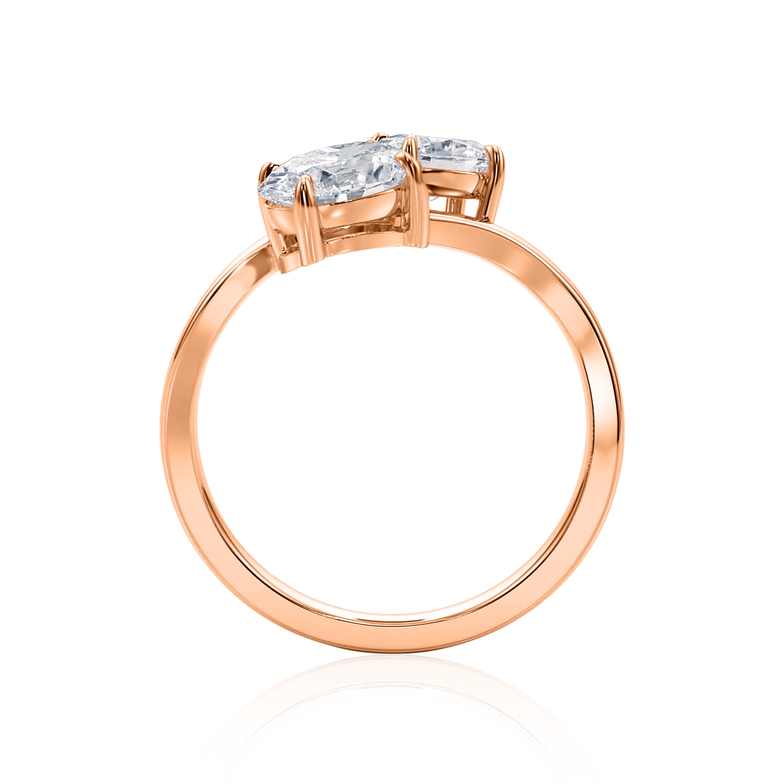 #Metal_14K Rose Gold#Shape_Oval