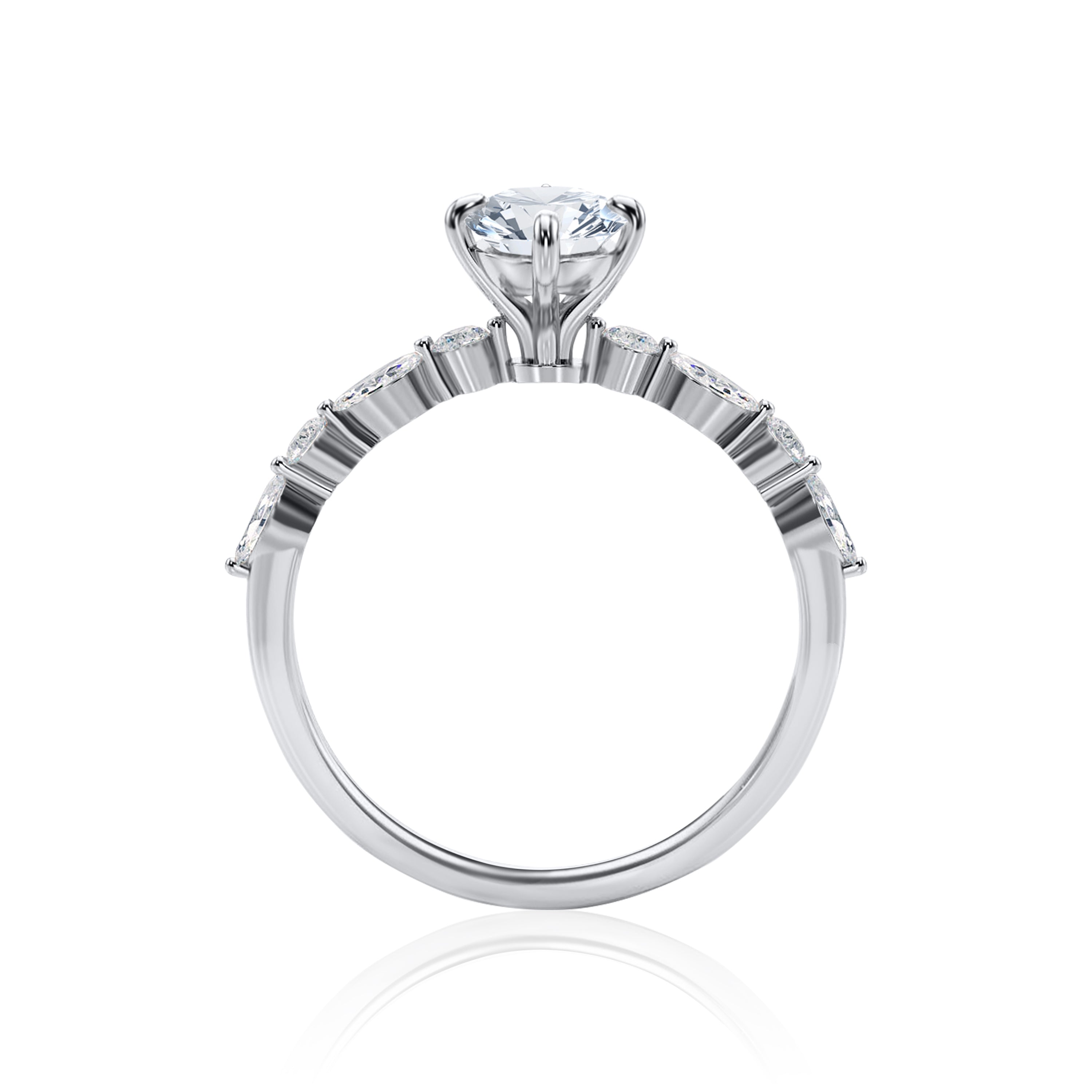 #Metal_14K White Gold#Shape_Oval#Metal_18K White Gold#Metal_Platinum