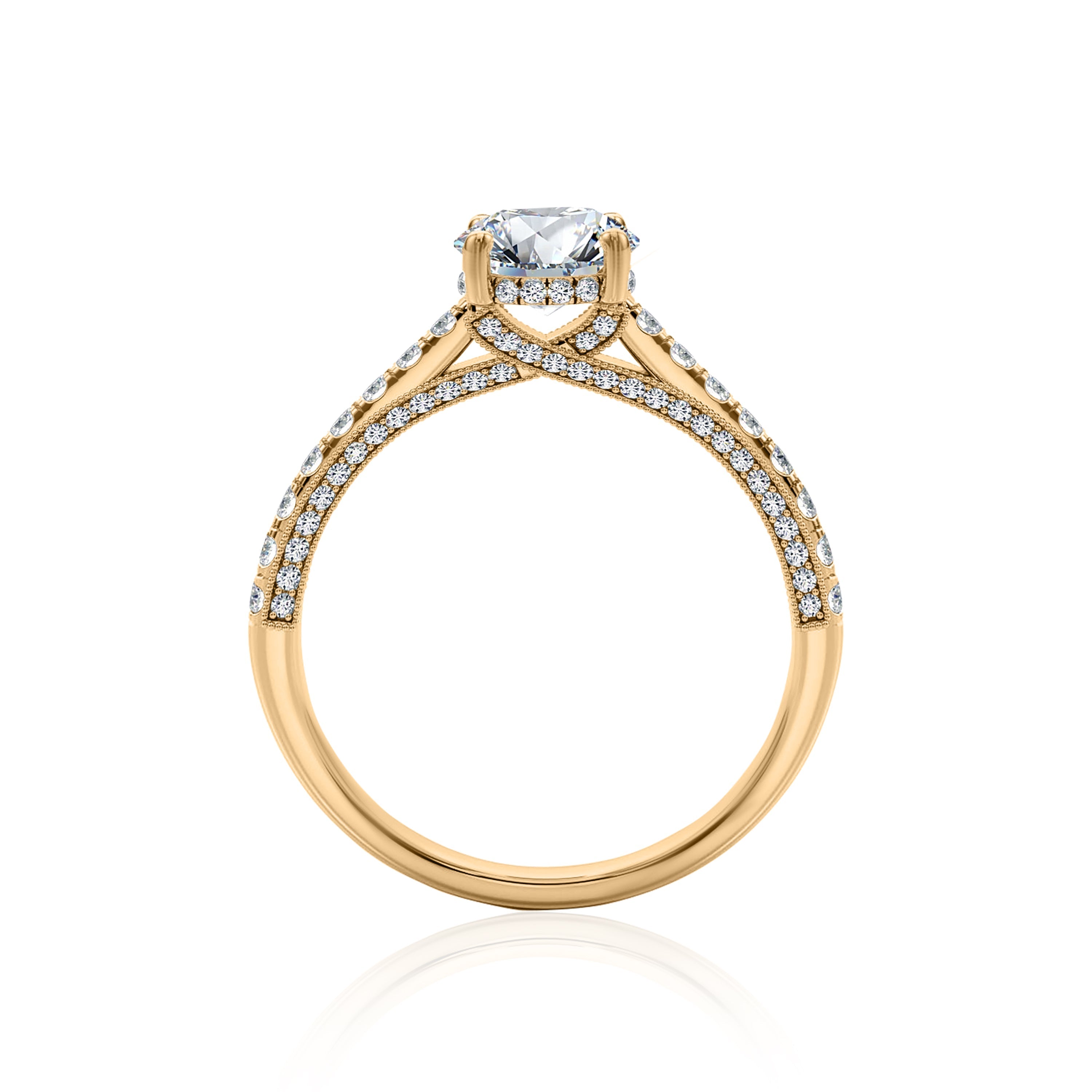 #Metal_14K Yellow Gold#Shape_Round#Metal_18K Yellow Gold