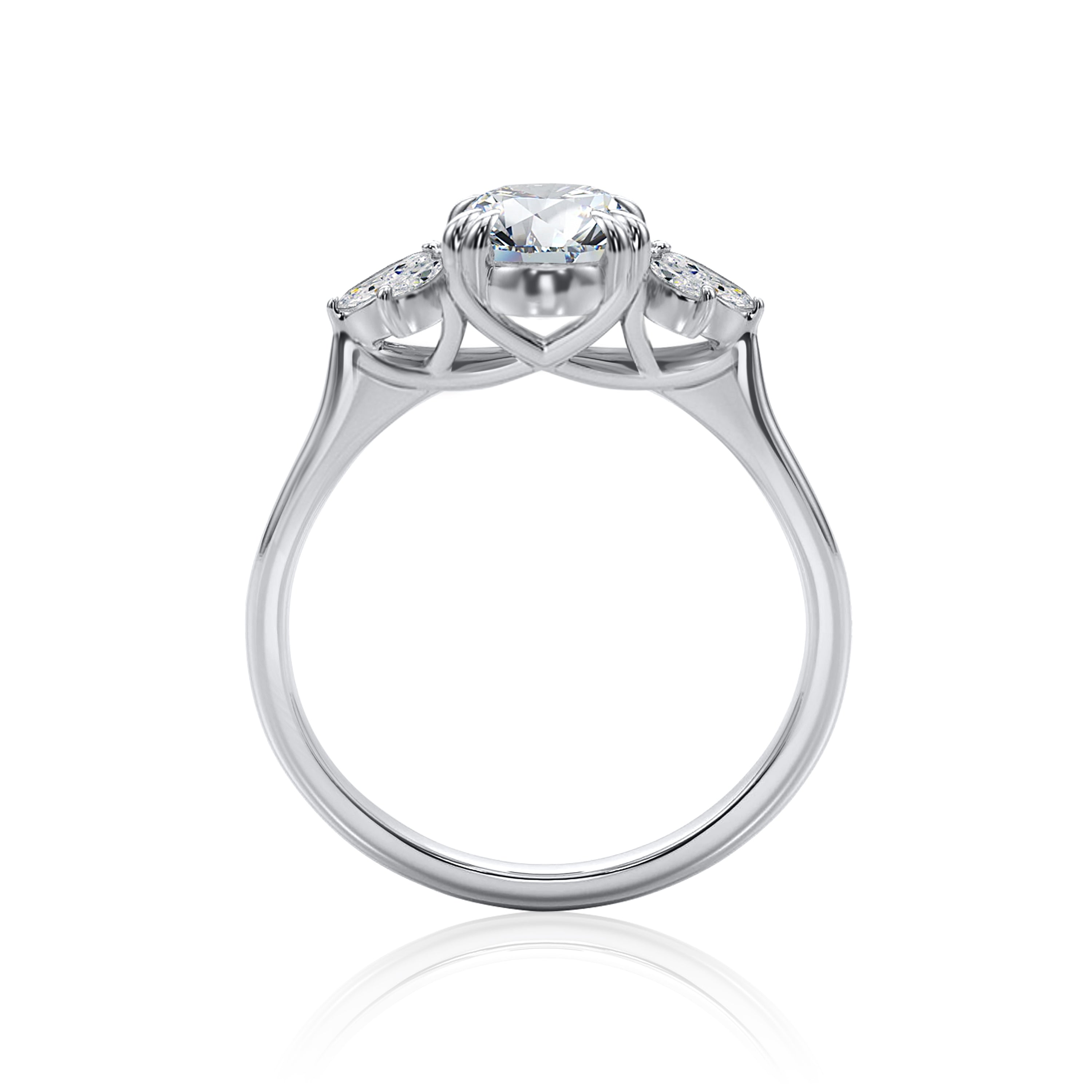 #Metal_14K White Gold#Shape_Oval#Metal_18K White Gold#Metal_Platinum