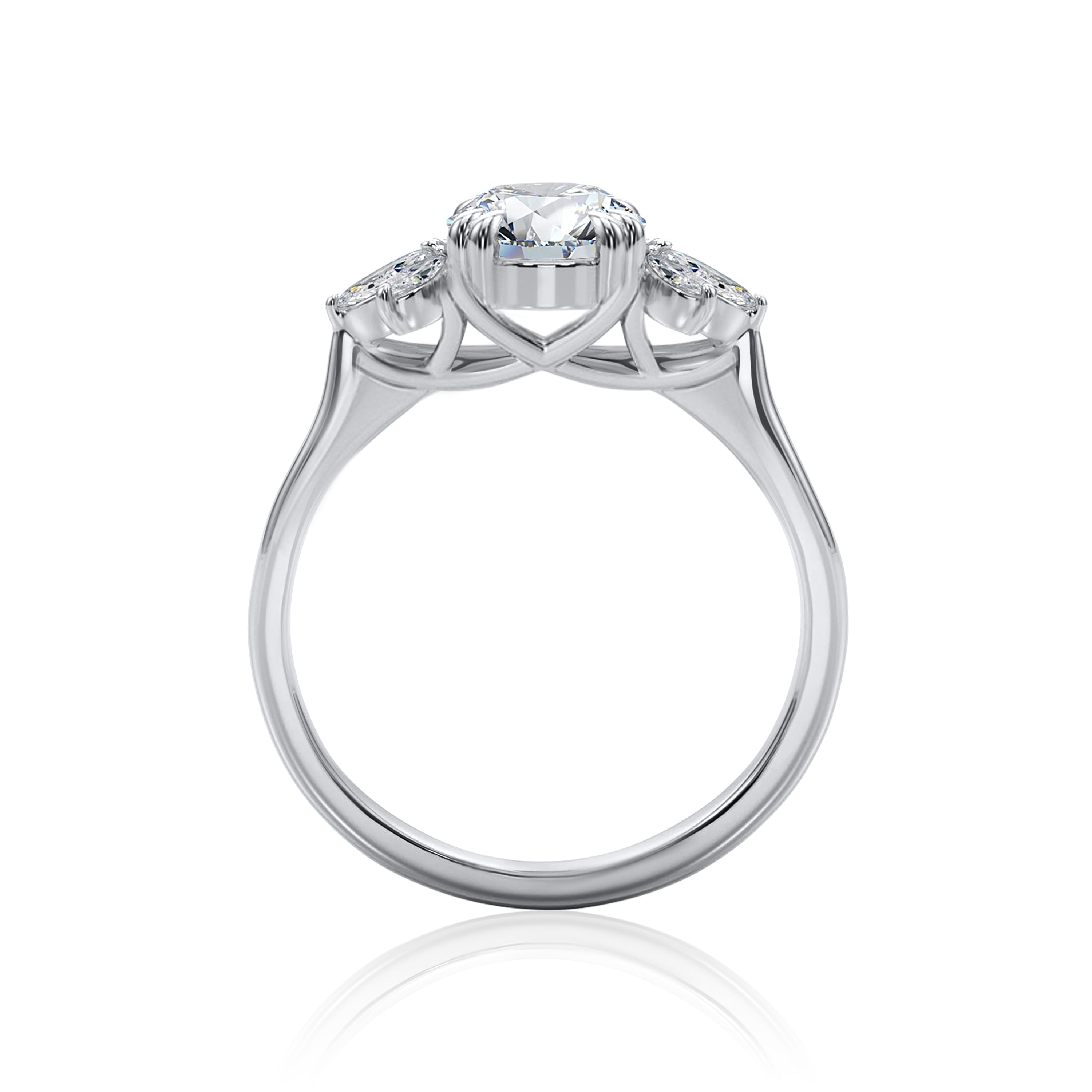 #Metal_14K White Gold#Shape_Round#Metal_18K White Gold#Metal_Platinum