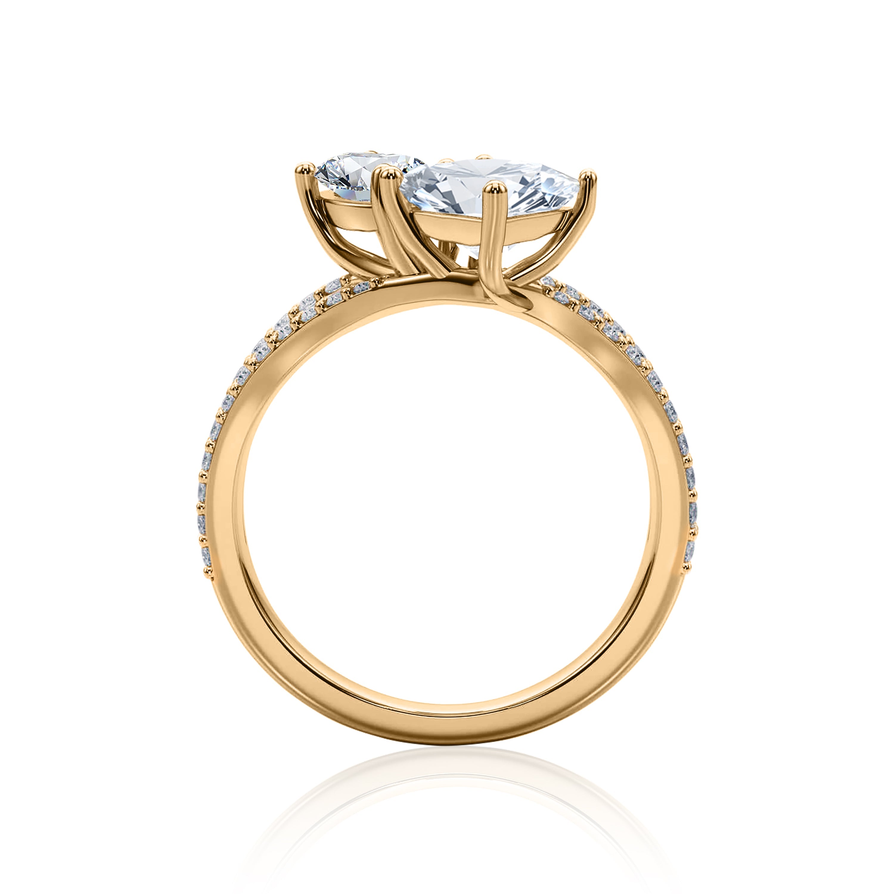 #Metal_14K Yellow Gold#Shape_Princess#Metal_18K Yellow Gold