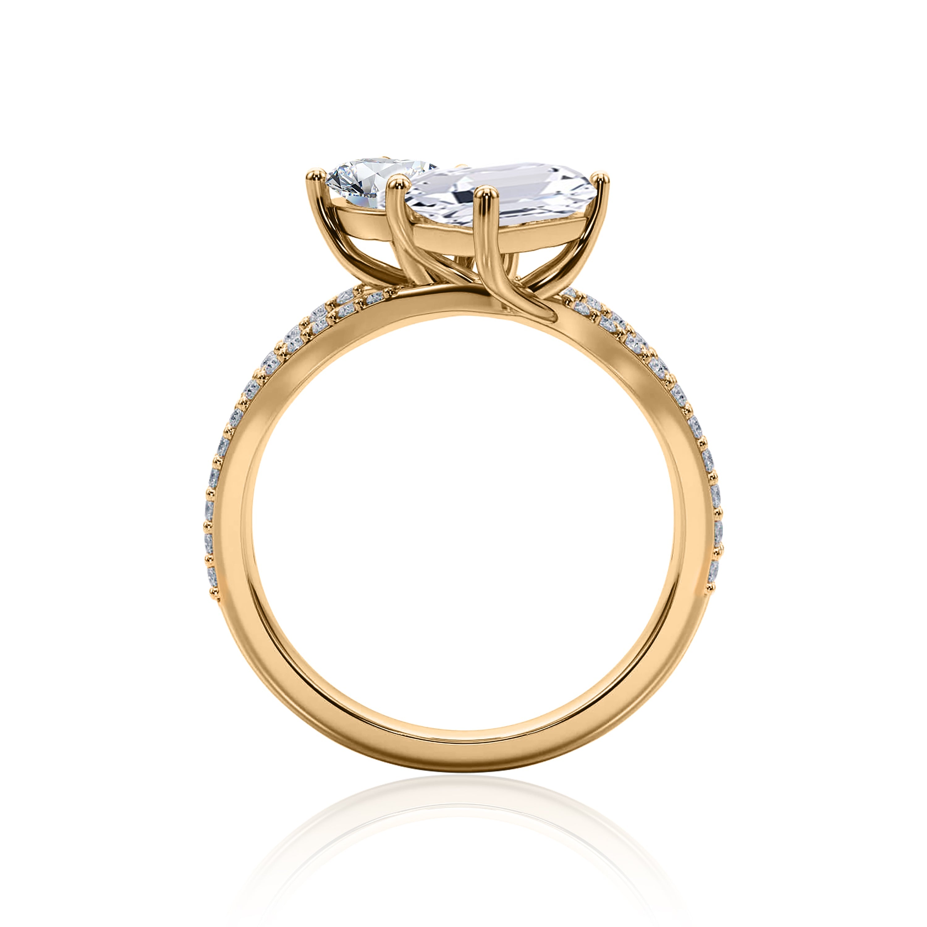 #Metal_14K Yellow Gold#Shape_Radiant#Metal_18K Yellow Gold