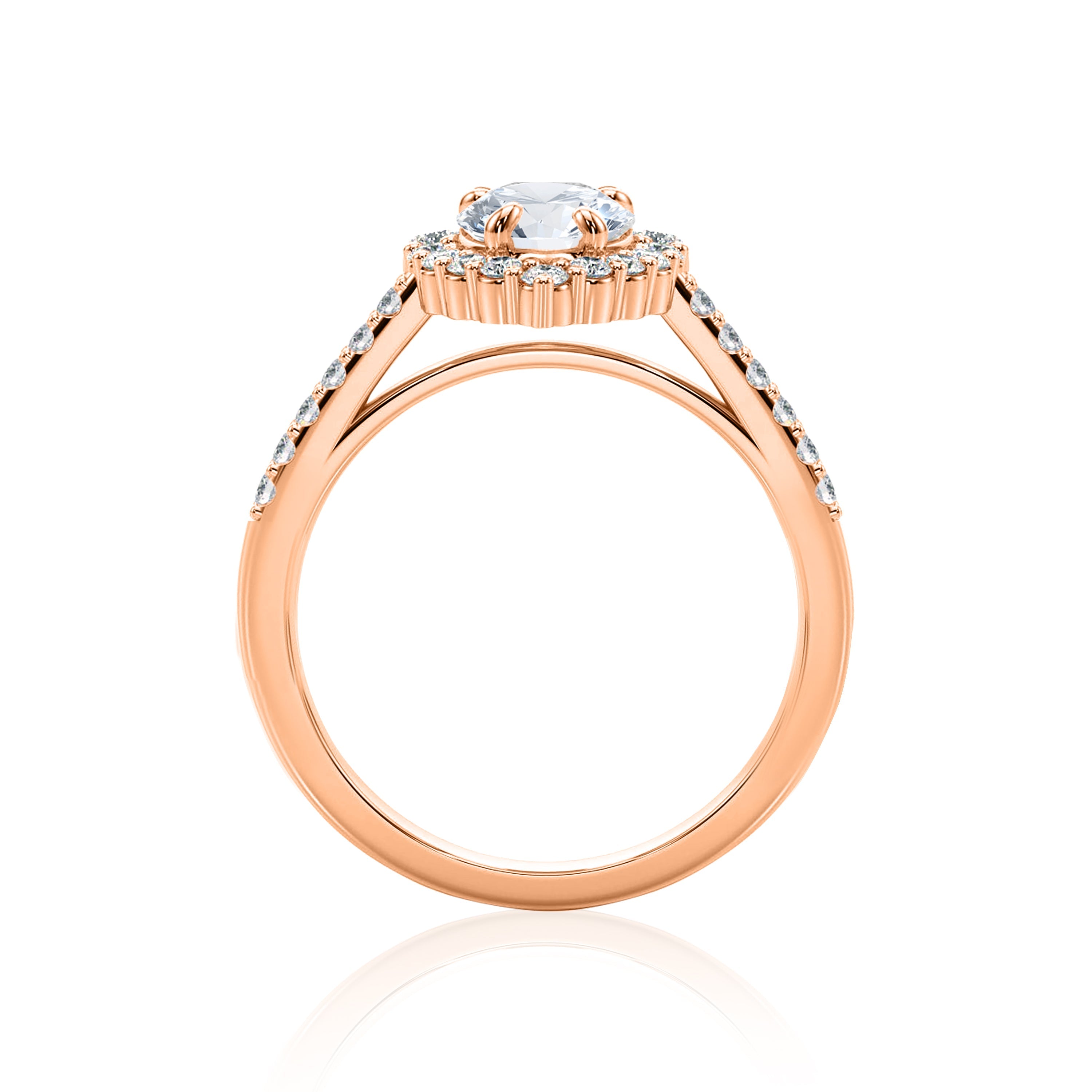 #Metal_14K Rose Gold#Shape_Pear