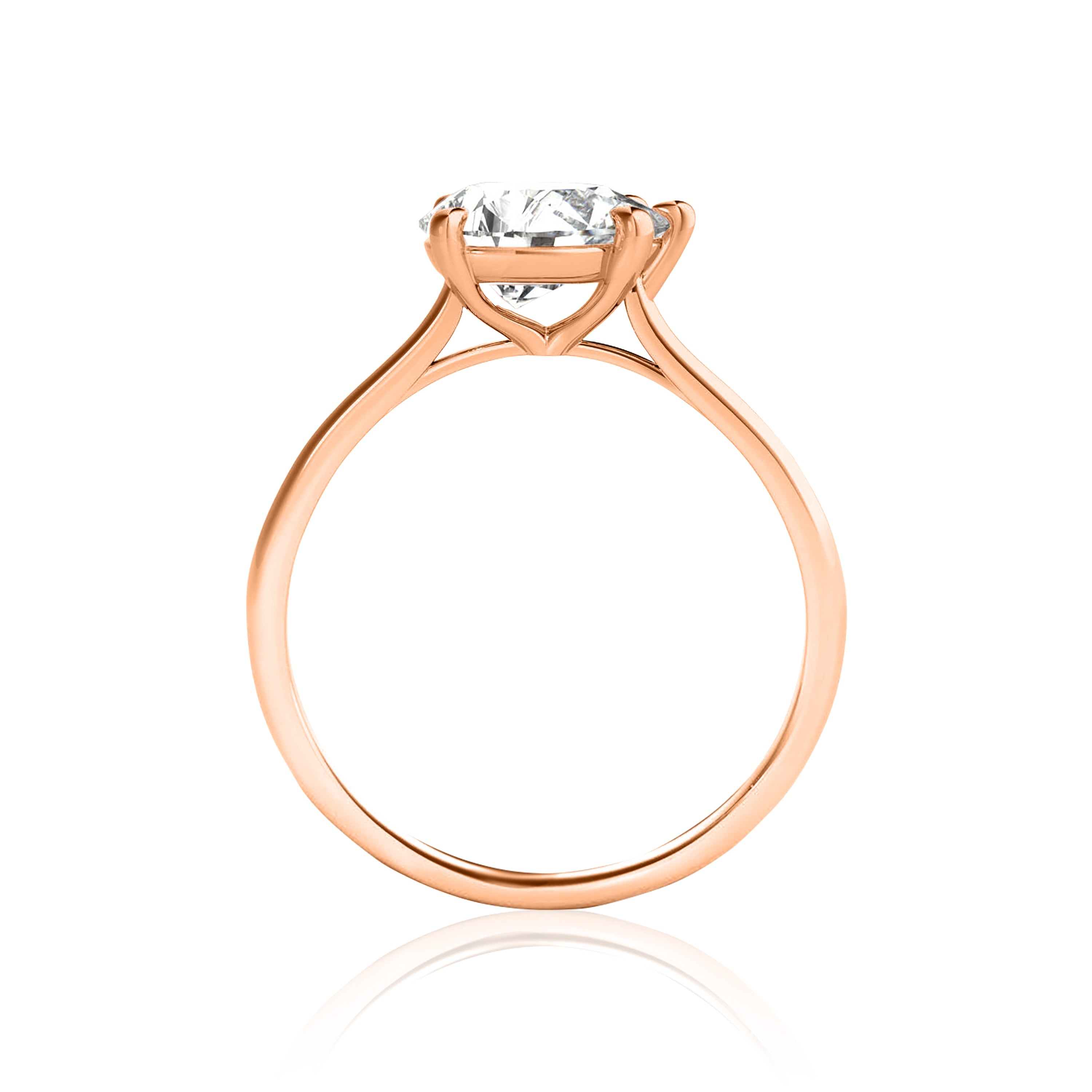 #Metal_14K Rose Gold#Prong_Standard#Shape_Pear#Metal_18K Rose Gold