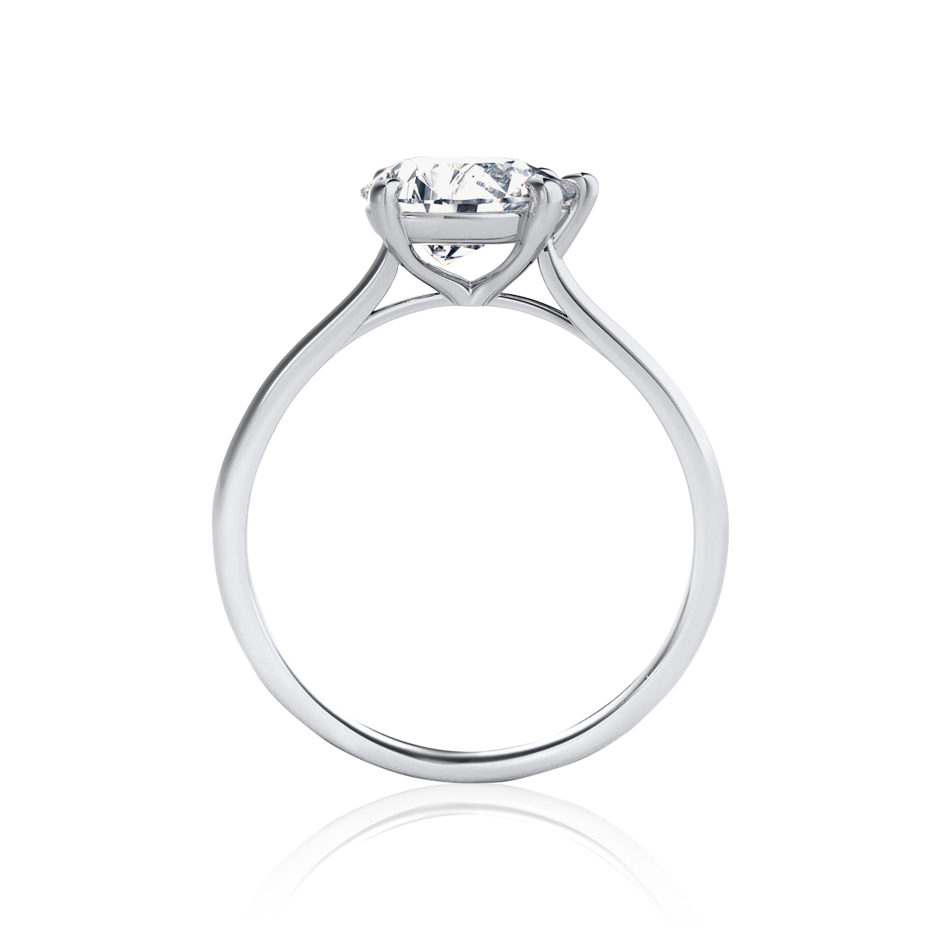 #Metal_14K White Gold#Prong_Standard#Shape_Pear#Metal_18K White Gold