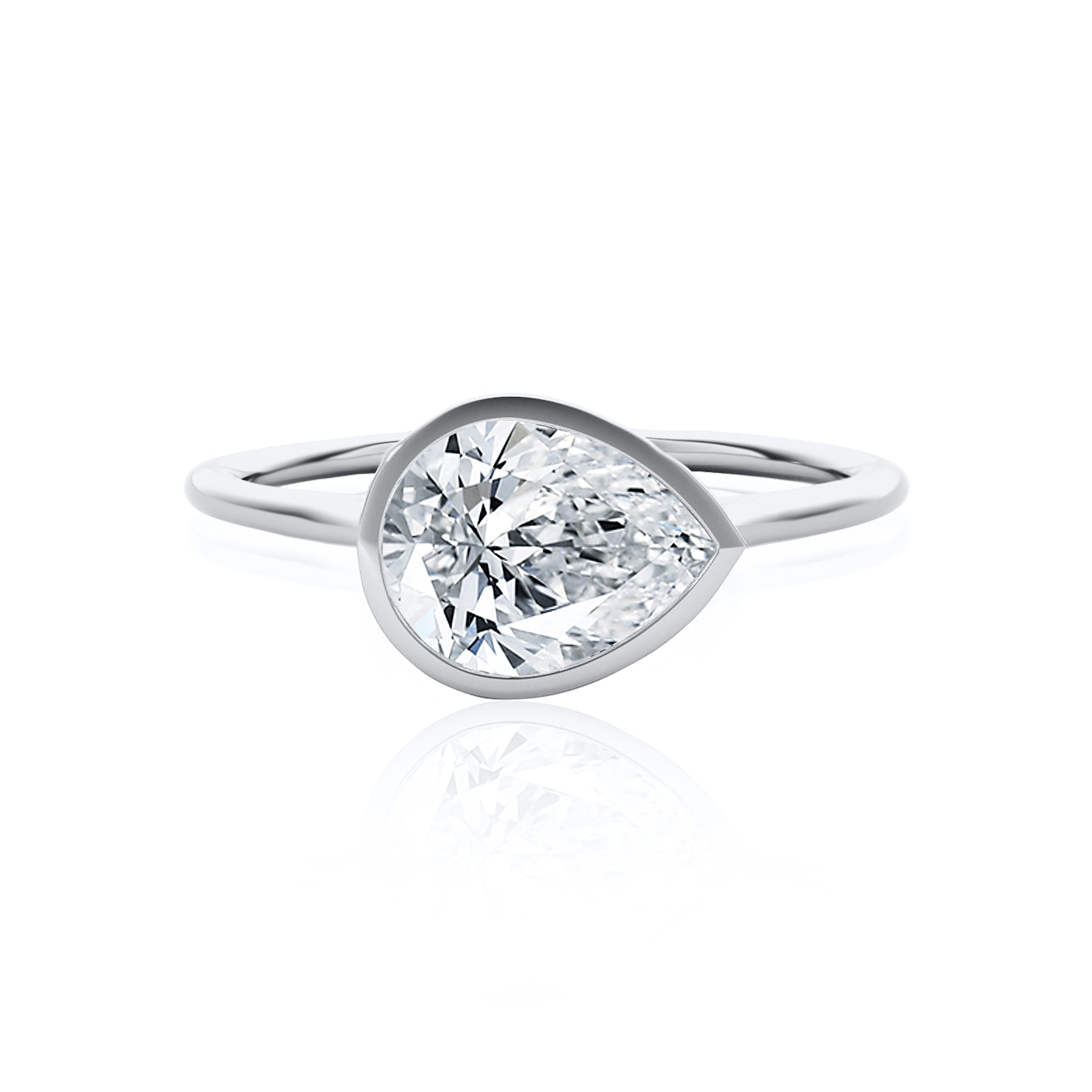 #Metal_14K White Gold#Shape_Pear#Metal_18K White Gold#Metal_Platinum