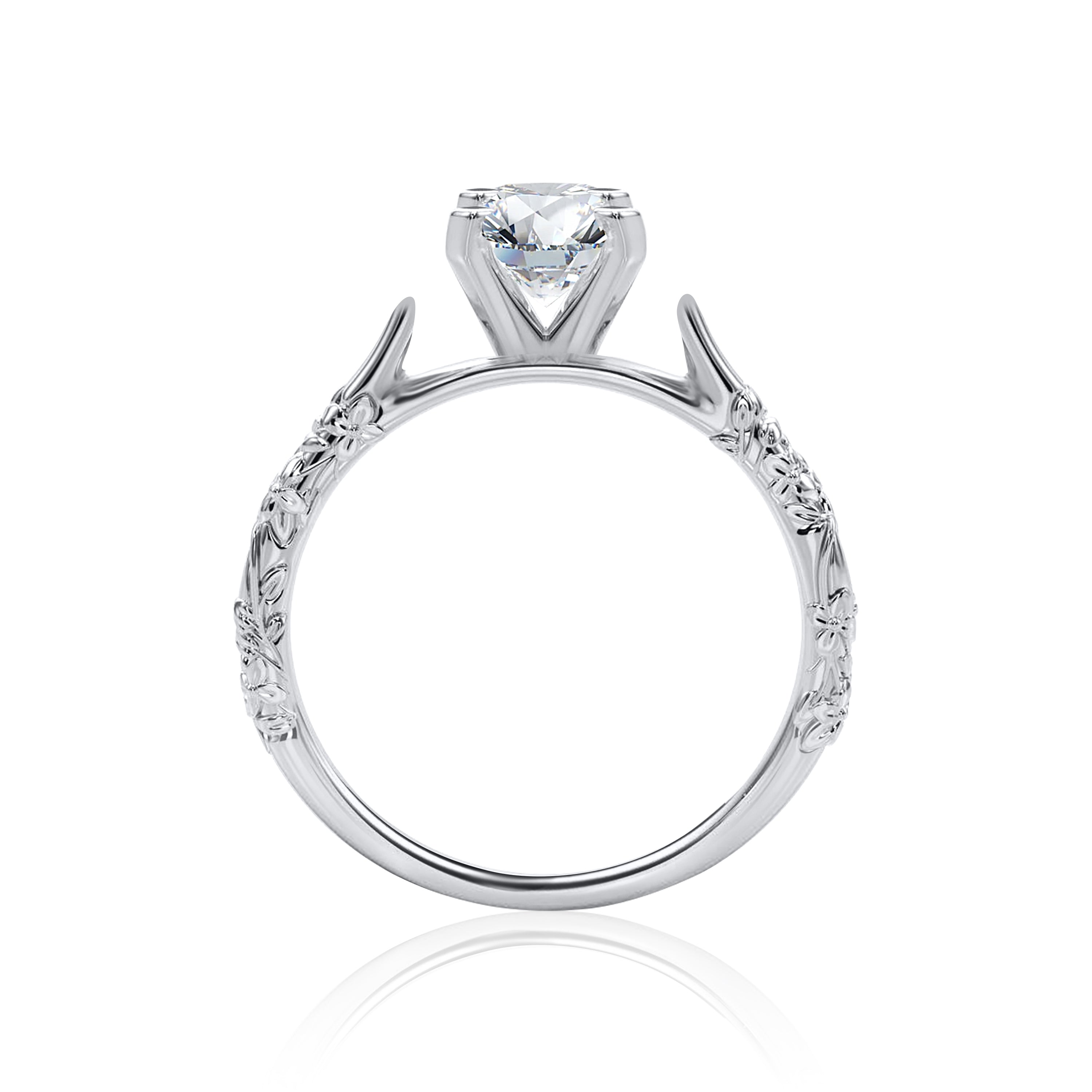 #Metal_14K White Gold#Shape_Oval