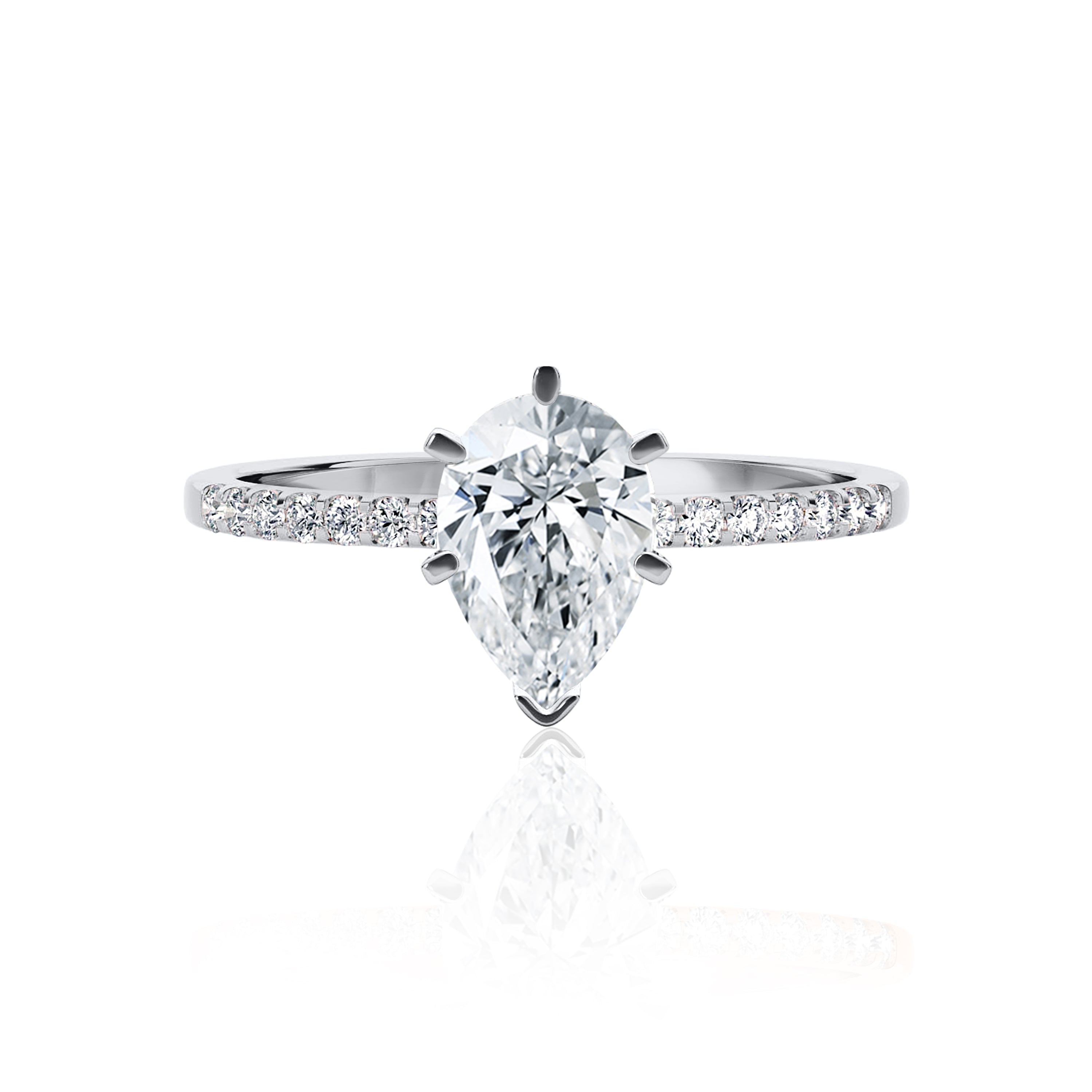 #Metal_14K White Gold#Shape_Pear#Metal_18K White Gold#Metal_Platinum